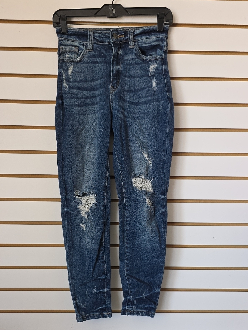 KanCan Distressed High-Rise Skinny Jeans 24